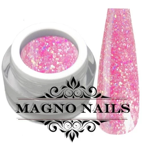 UV Gel - Mix Glitter Chunky Rosa - Glitter Gel - Fantastic Pink